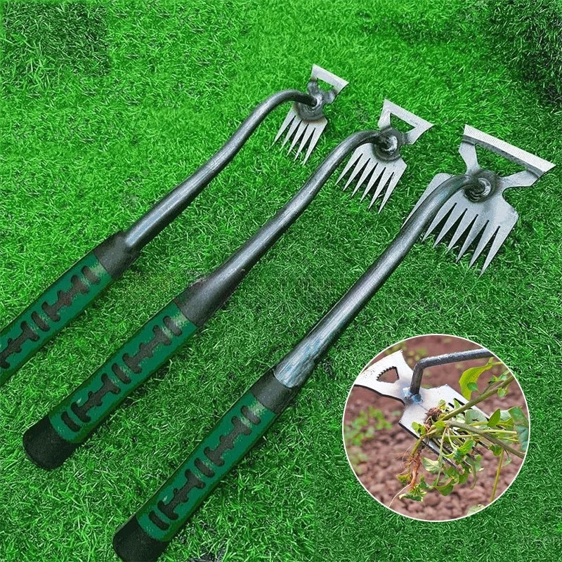 Pull Weeds From The Root — Without Bending or Back Pain